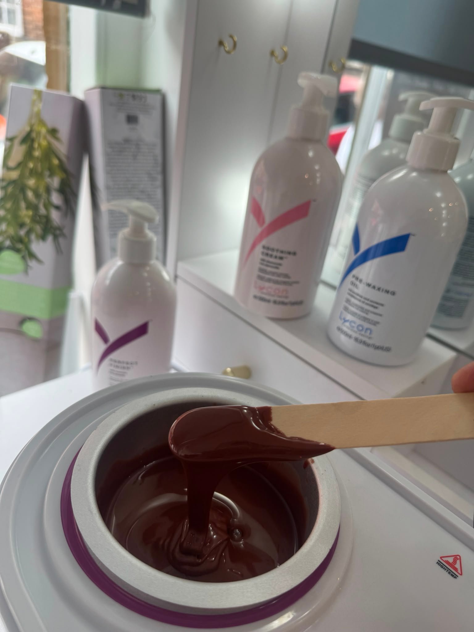 Lycon waxing treatment preparation