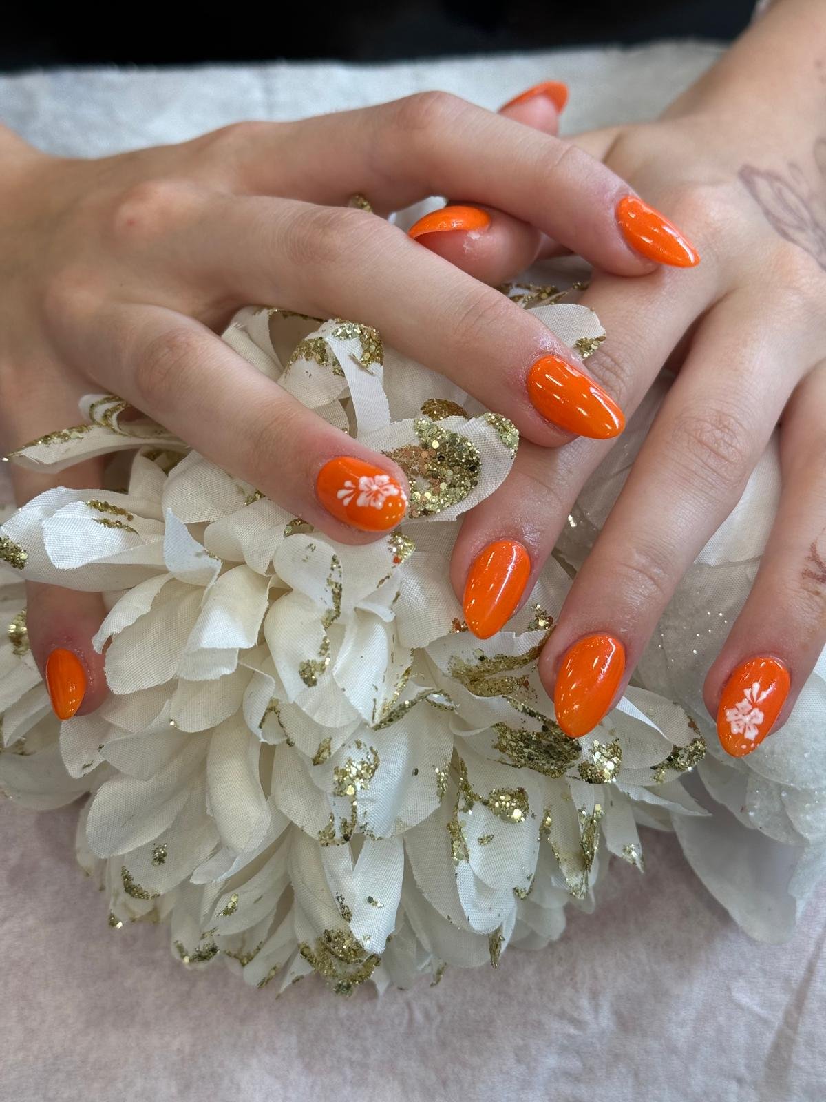 Professional nail treatment at MJ Beauty & Brows